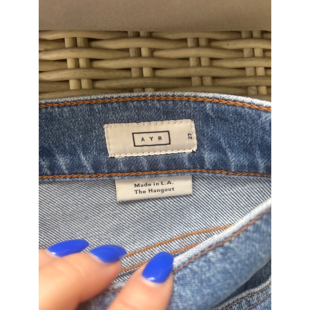 AYR The Hangout Bootcut Jeans Size 27 boho luxury techwear layered minimalist - Picture 5 of 8
